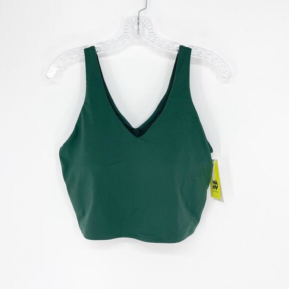 All In Motion Dark Green Sports Bra Size Large - Picture 1 of 6
